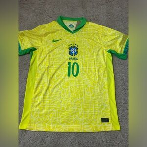 Neymar jr Brazil jersey 2024 new with tags size L STITCHED